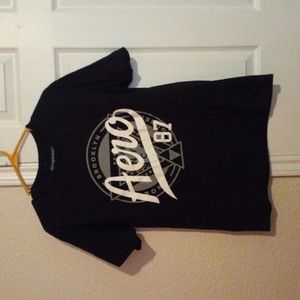 Black Tee with Aero logo